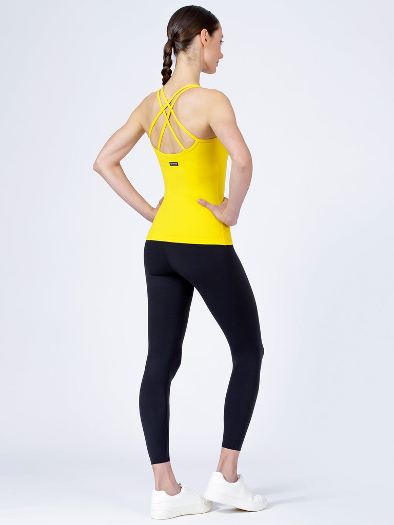 ASANA TANK, SUNFLOWER