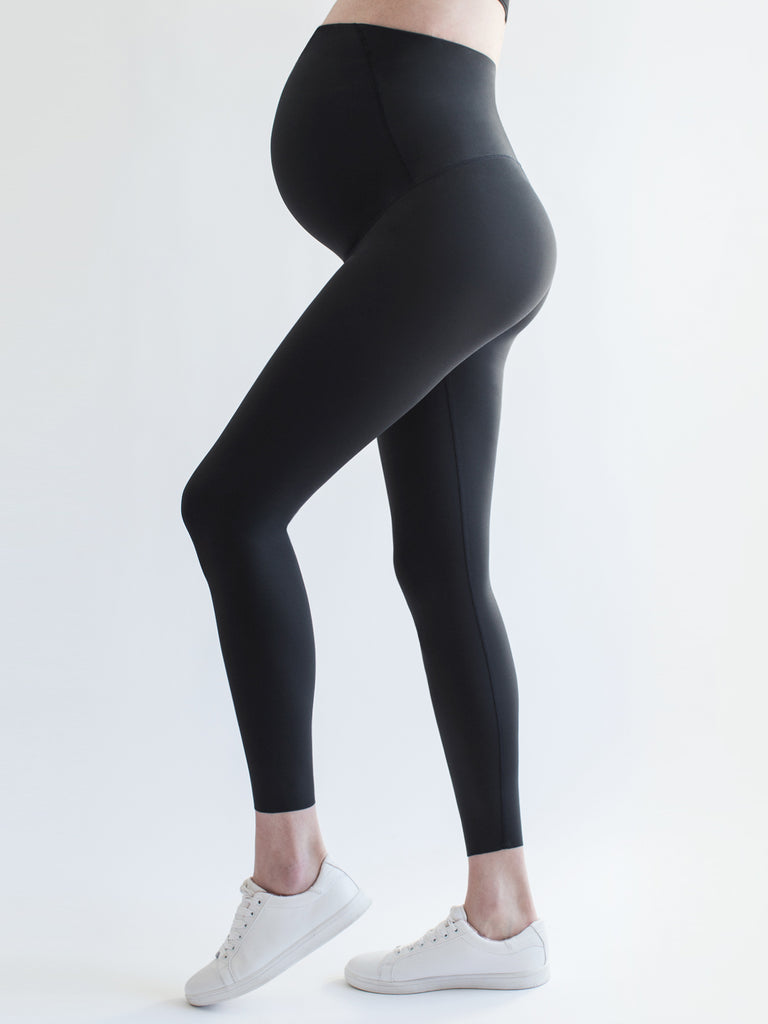 OVER THE BUMP MATERNITY SHAPE PANTS, BLACK