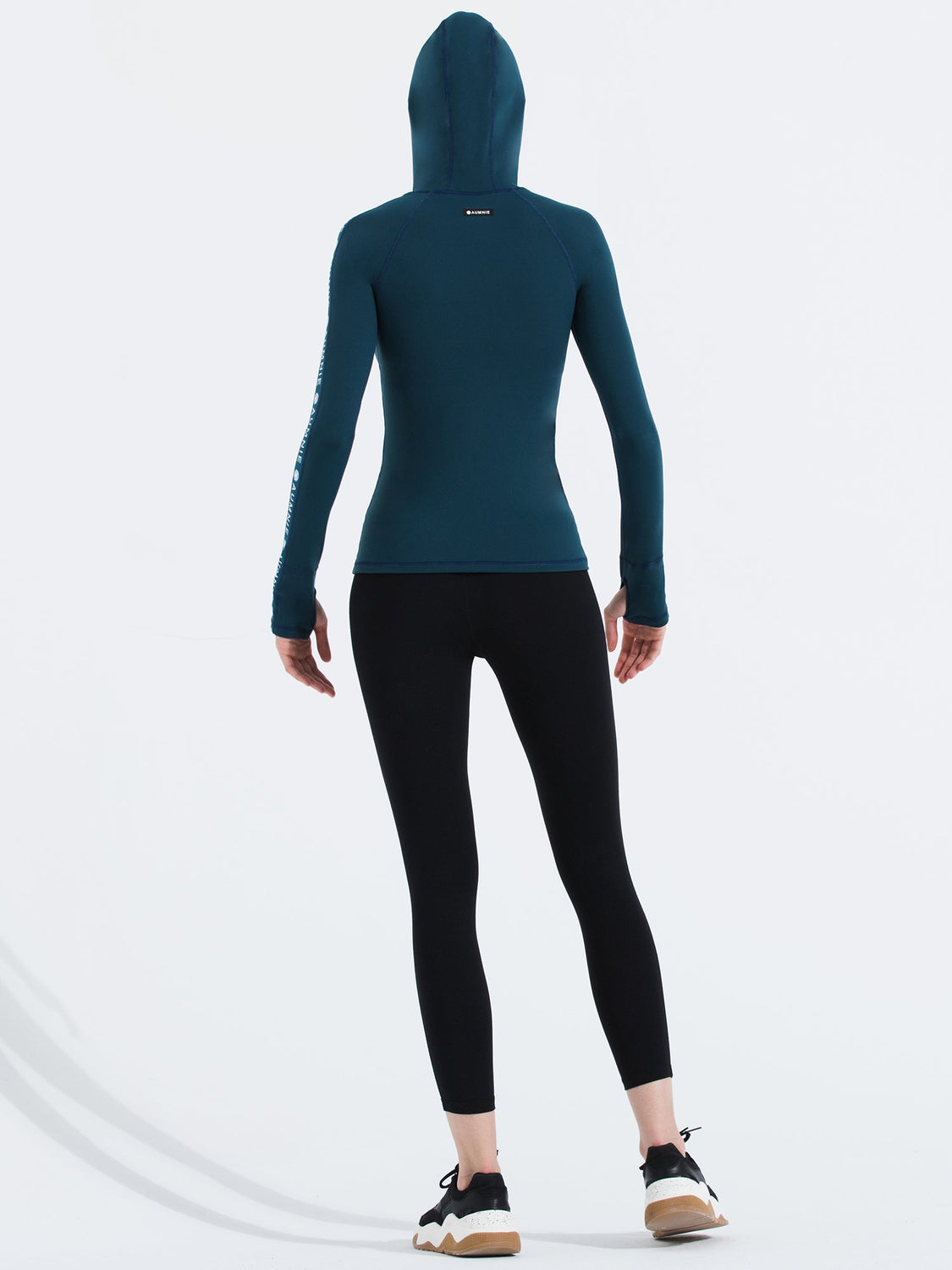 HOODED LOGO TOP, LAKE