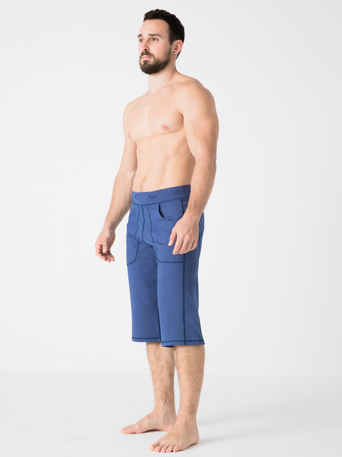 POWER CROPS, HEATHER BLUE
