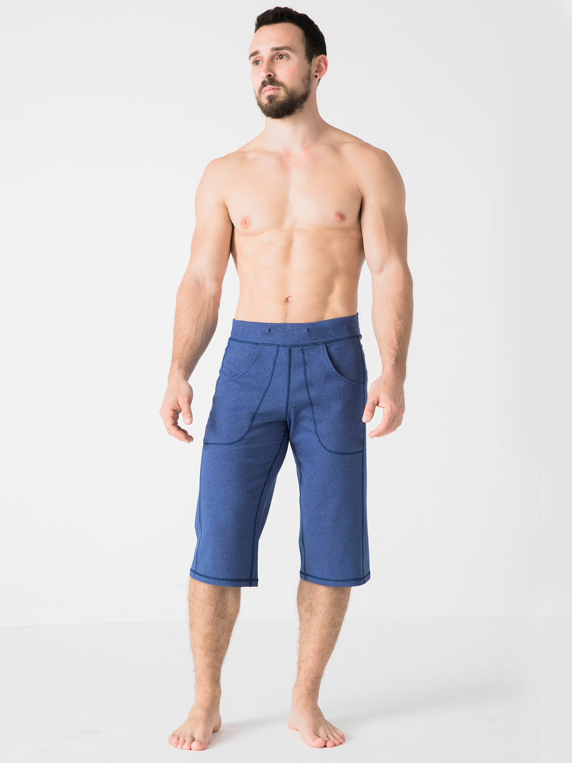 POWER CROPS, HEATHER BLUE