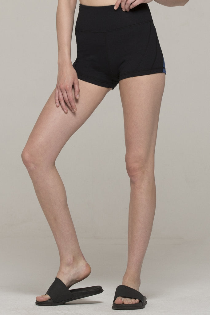 INERTIA SHORTS, BLACK/ATLANTIC