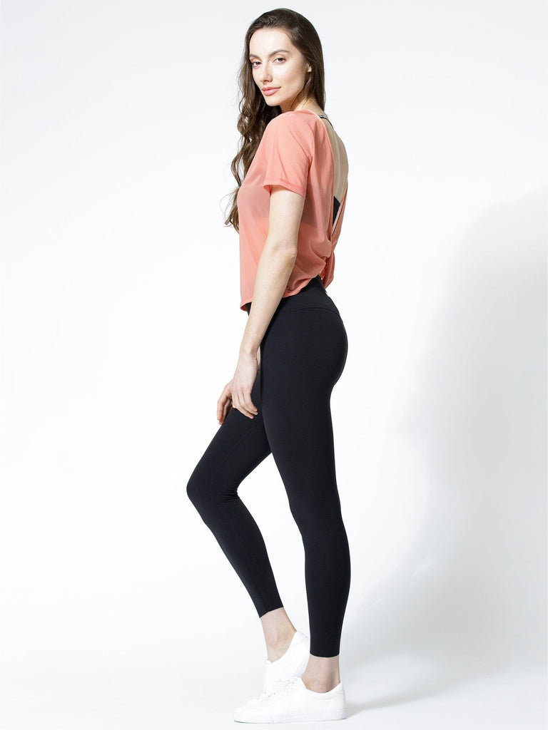 MESH TWIST TEE, CALIFORNIA MESH
