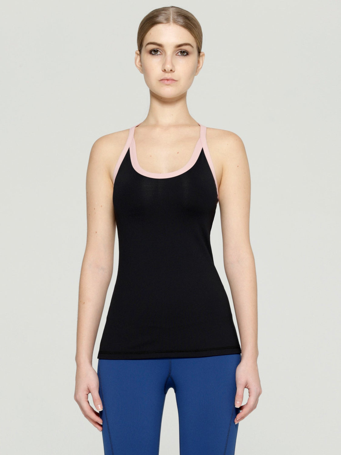 PARALLEL TANK 2.0, BLACK/BLUSH
