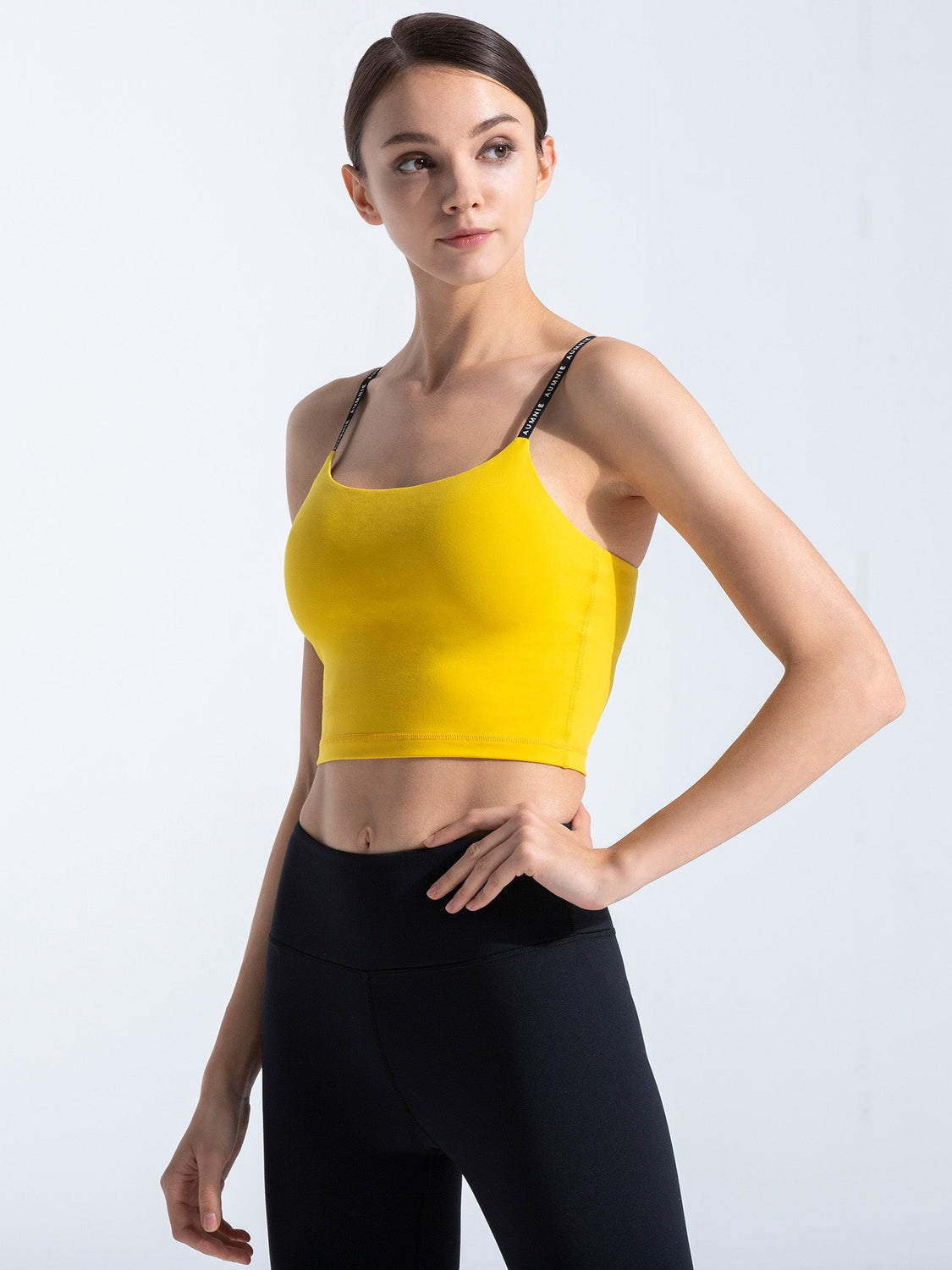 CT LOGO TANK, SUNFLOWER