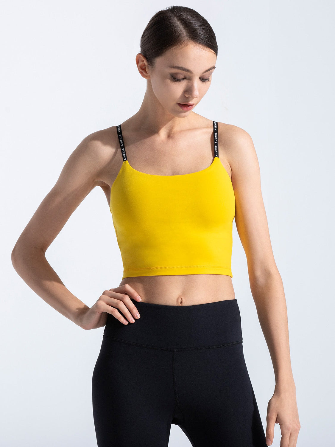 CT LOGO TANK, SUNFLOWER