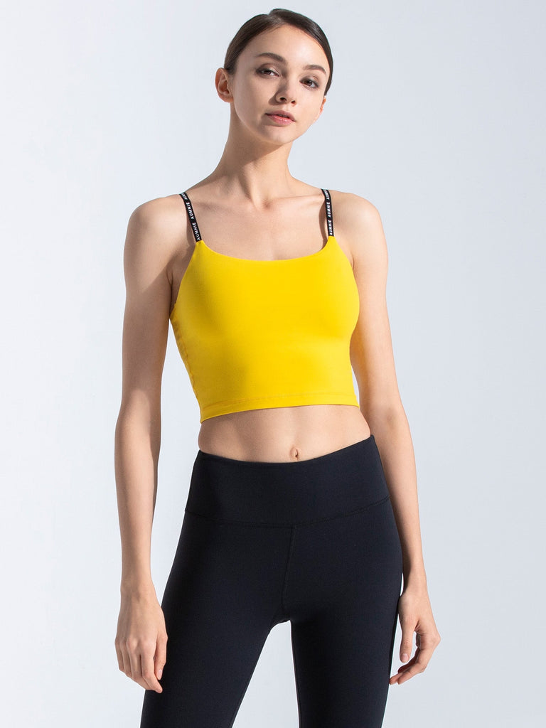 CT LOGO TANK, SUNFLOWER