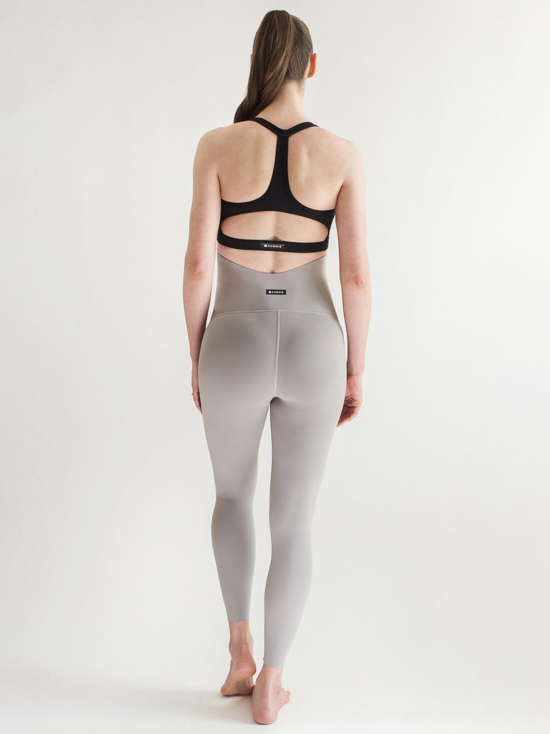 OVER THE BUMP MATERNITY SHAPE PANTS, LUNAR GREY