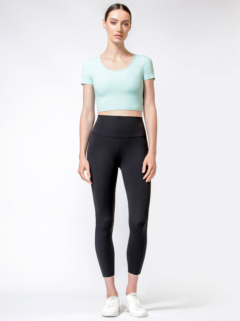 ADORBS CROPPED TEE, HONEYDEW
