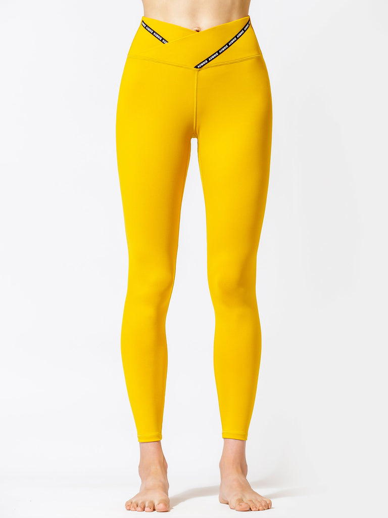 FUSION WRAP PANTS, MARIGOLD