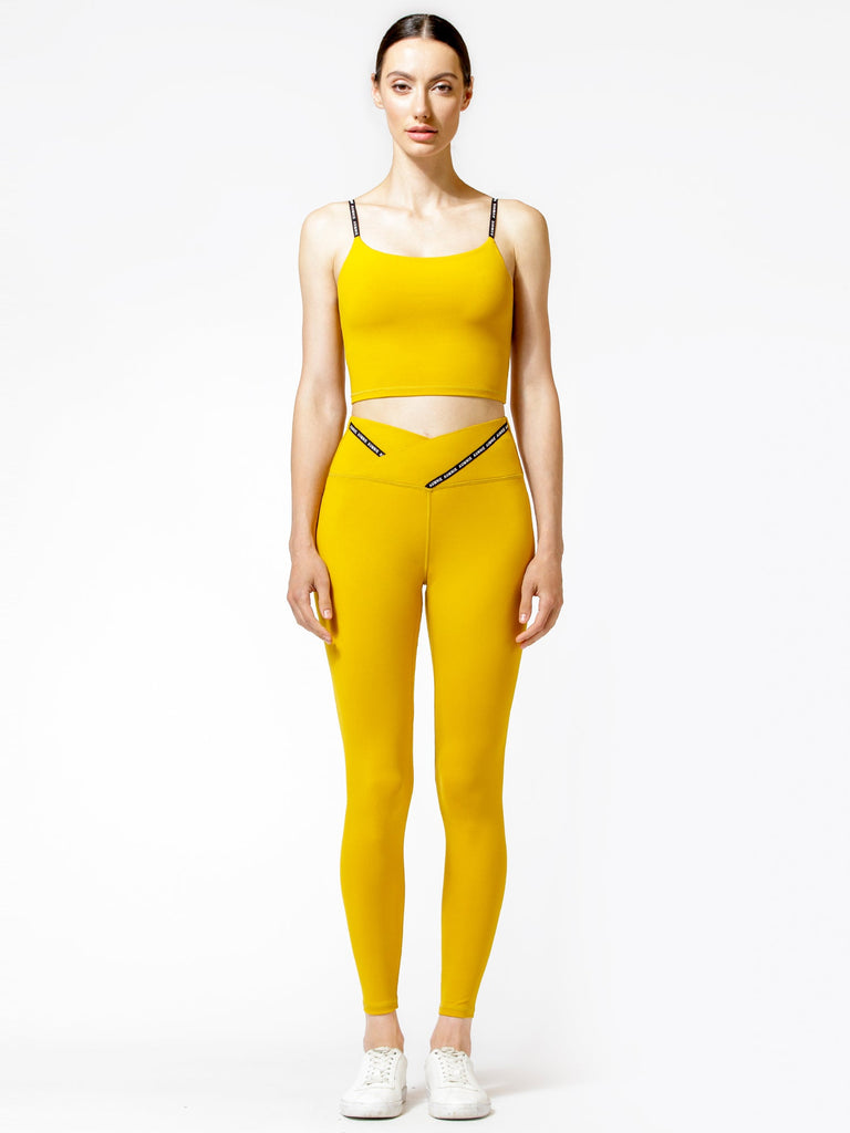 FUSION WRAP PANTS, MARIGOLD
