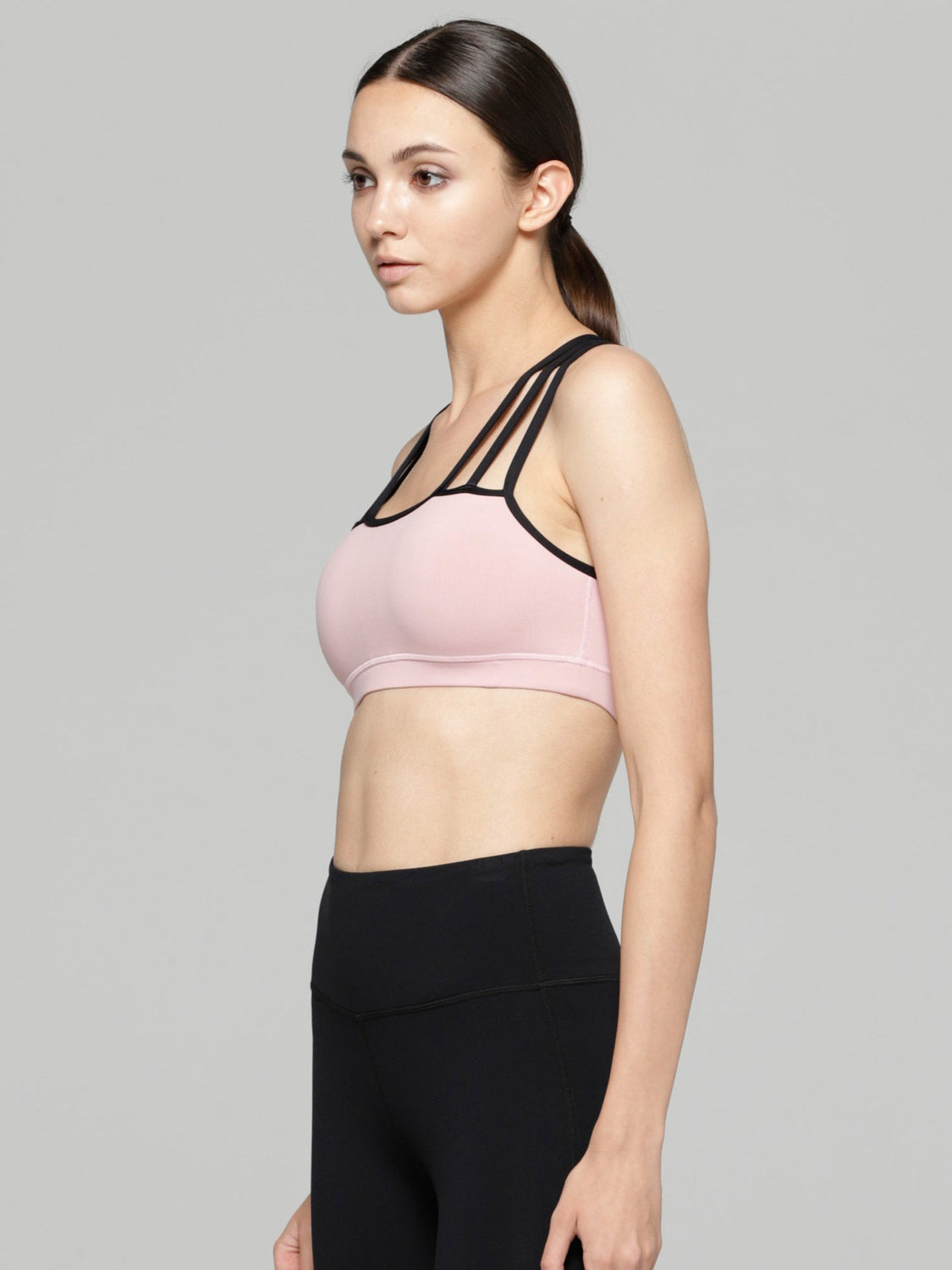 EMBRACE BRA, BLUSH/BLACK