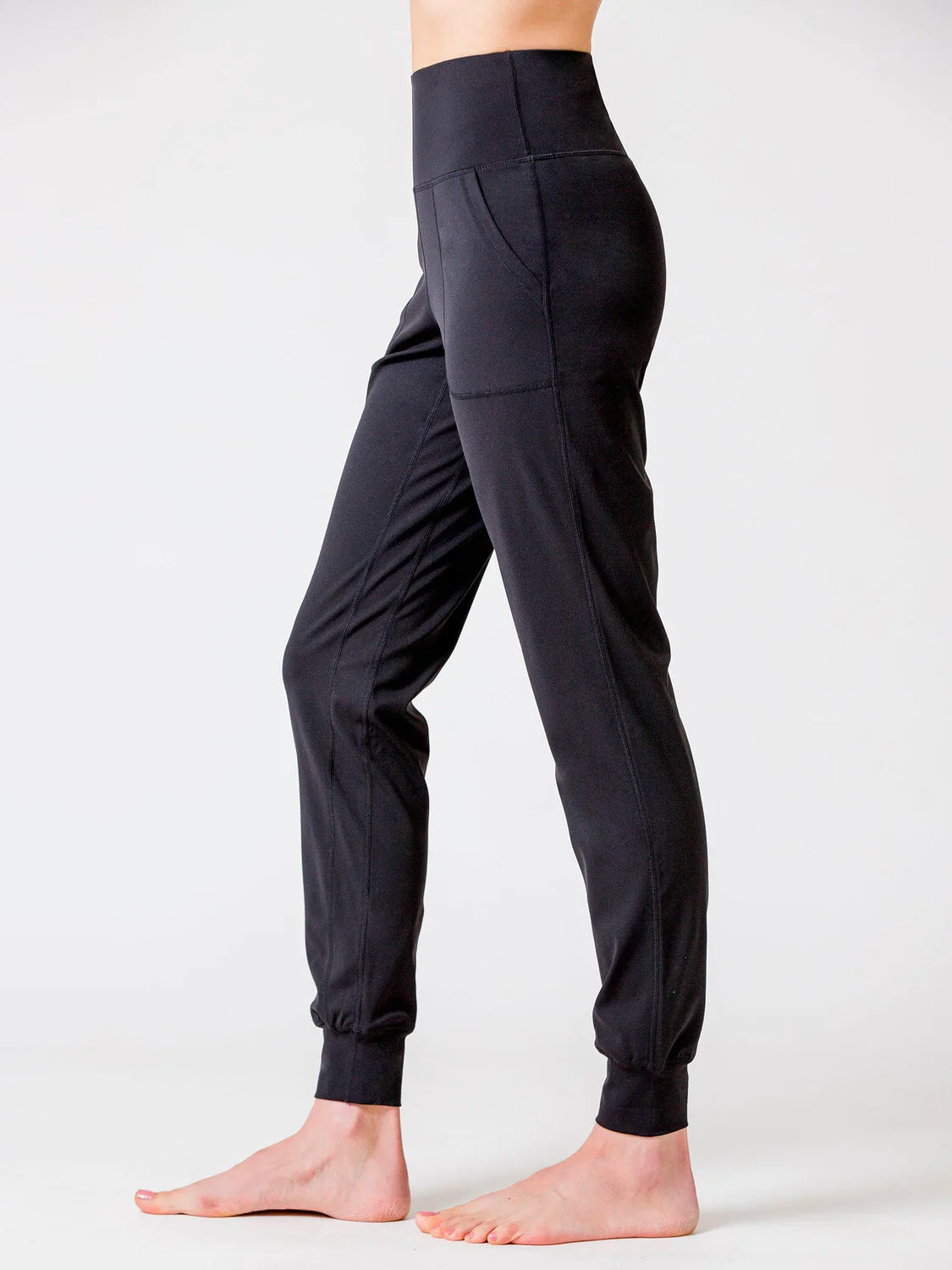 EVERYDAY HIGH WAIST JOGGER, BLACK