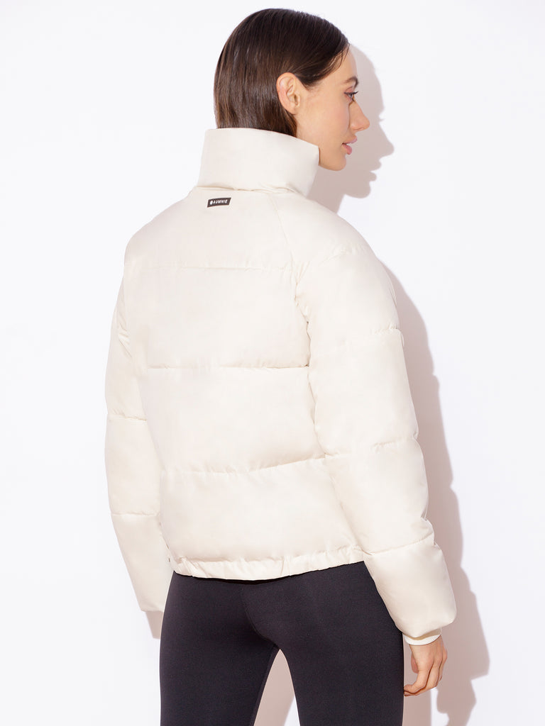 SIMPLICITY PUFFER JACKET, CREAM