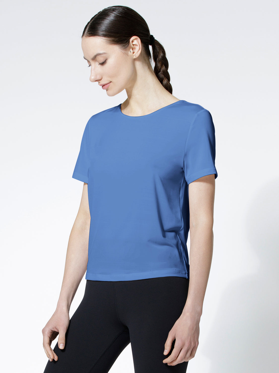 OPEN BACK WRAP TEE, GLORY