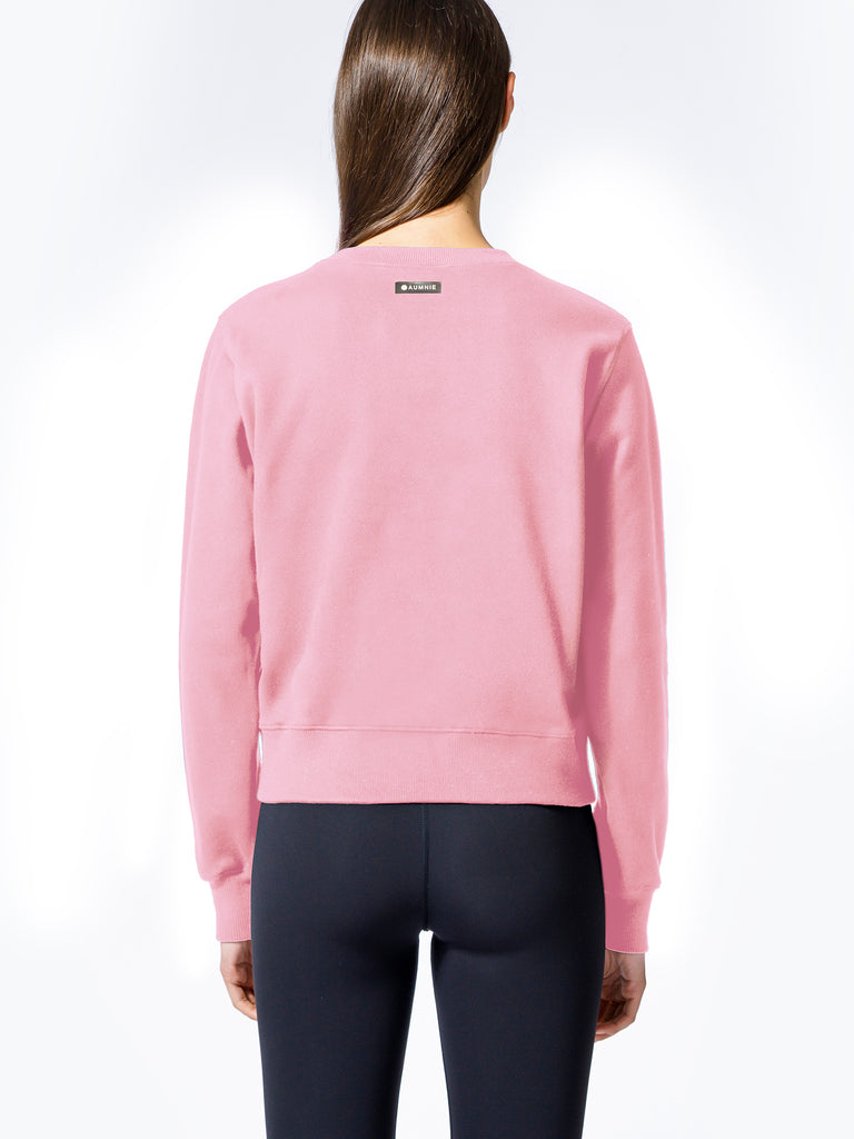 HAPPY GLOW SWEATSHIRT, PINK