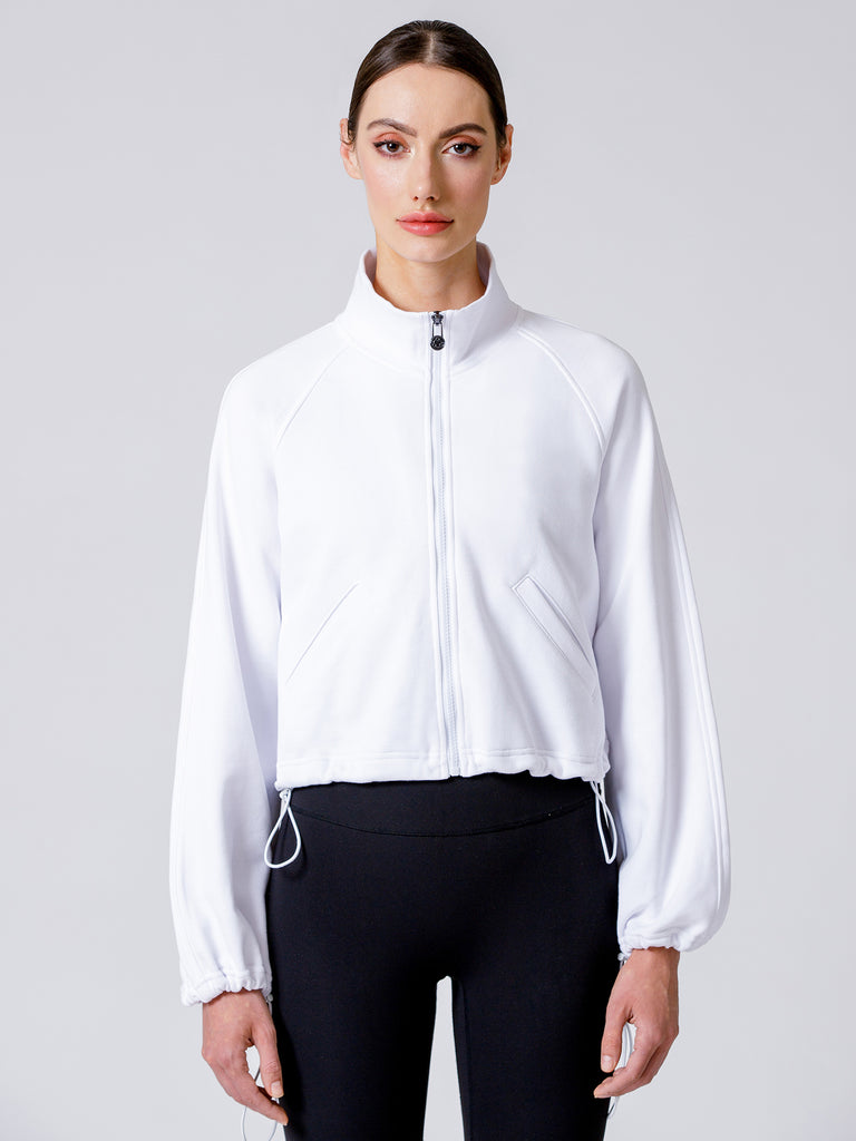 ASCEND WIDE SLEEVE JACKET,WHITE