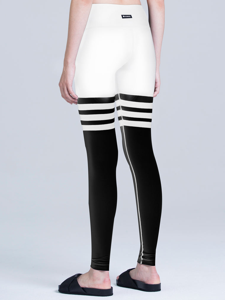 ICON PANTS, WHITE/BLACK