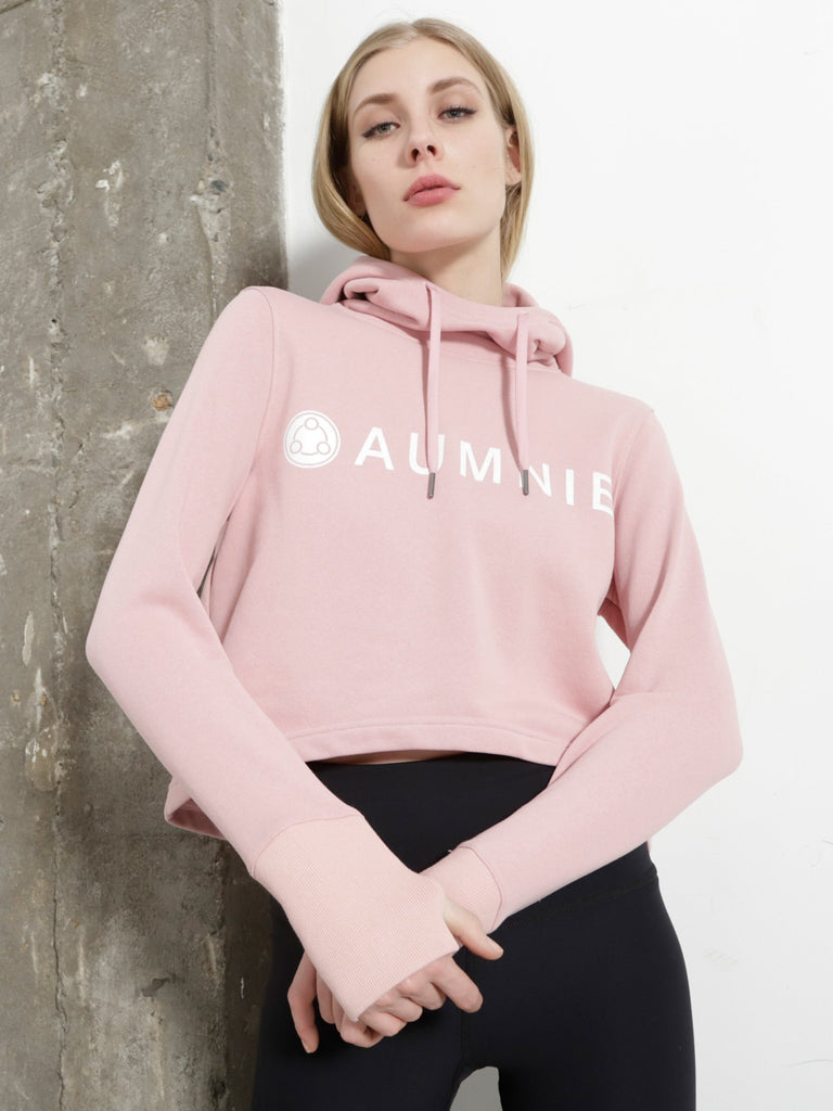 HI LO LOGO HOODIE, PINK