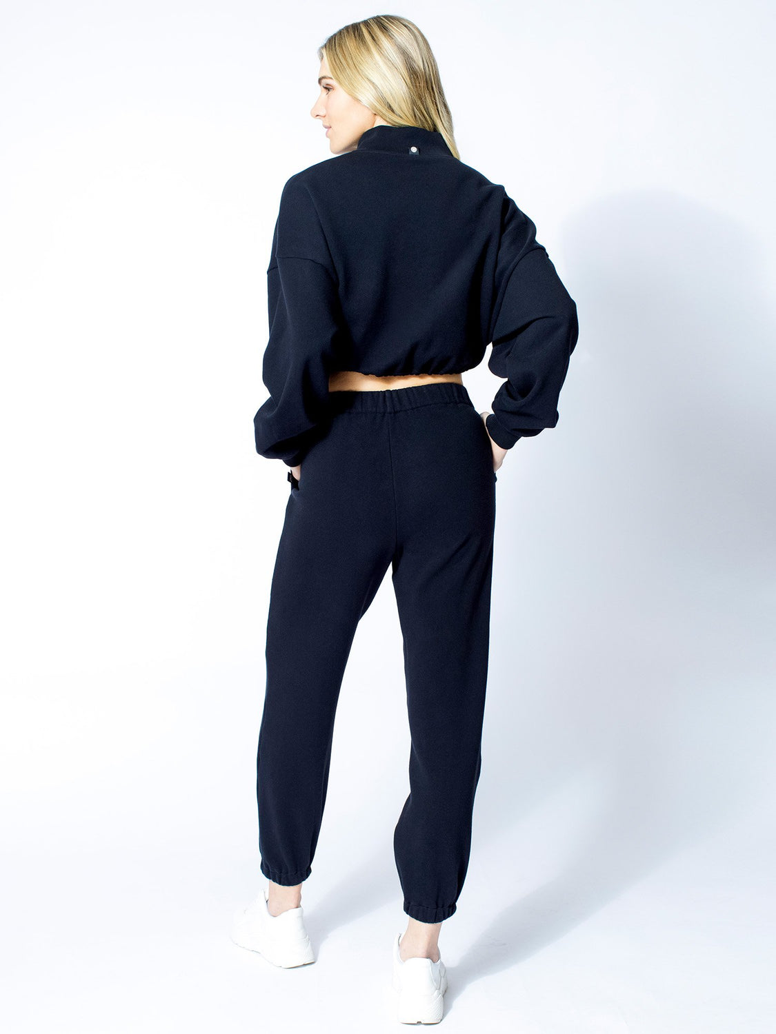 COTTON SWEATPANTS, BLACK