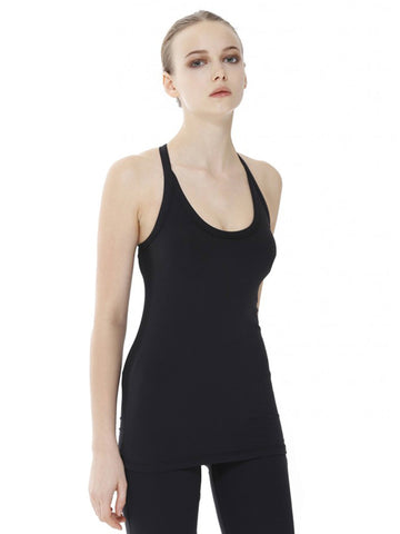 REFLECTION TANK, BLACK/BLACK MESH