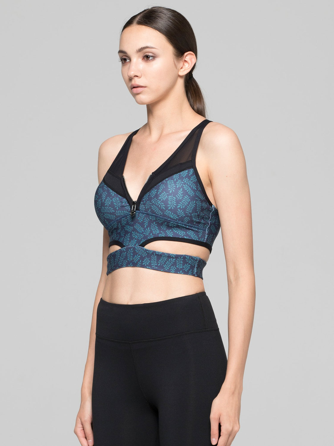 UNION BRA, VERDURE/BLACK MESH