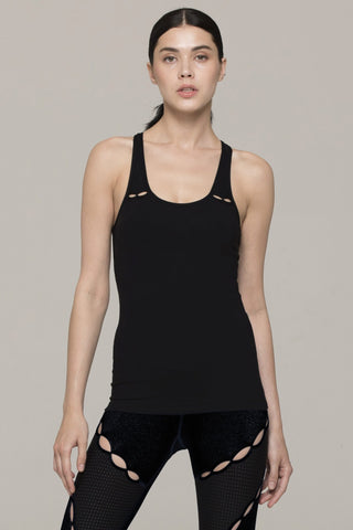 RESONANCE TANK, BLACK/PERFORATED BLACK