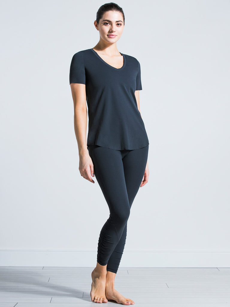 RELAXED NUDE TEE, MIDNIGHT GREY