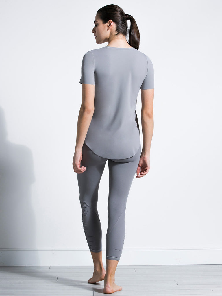 RELAXED NUDE TEE, LUNAR GREY