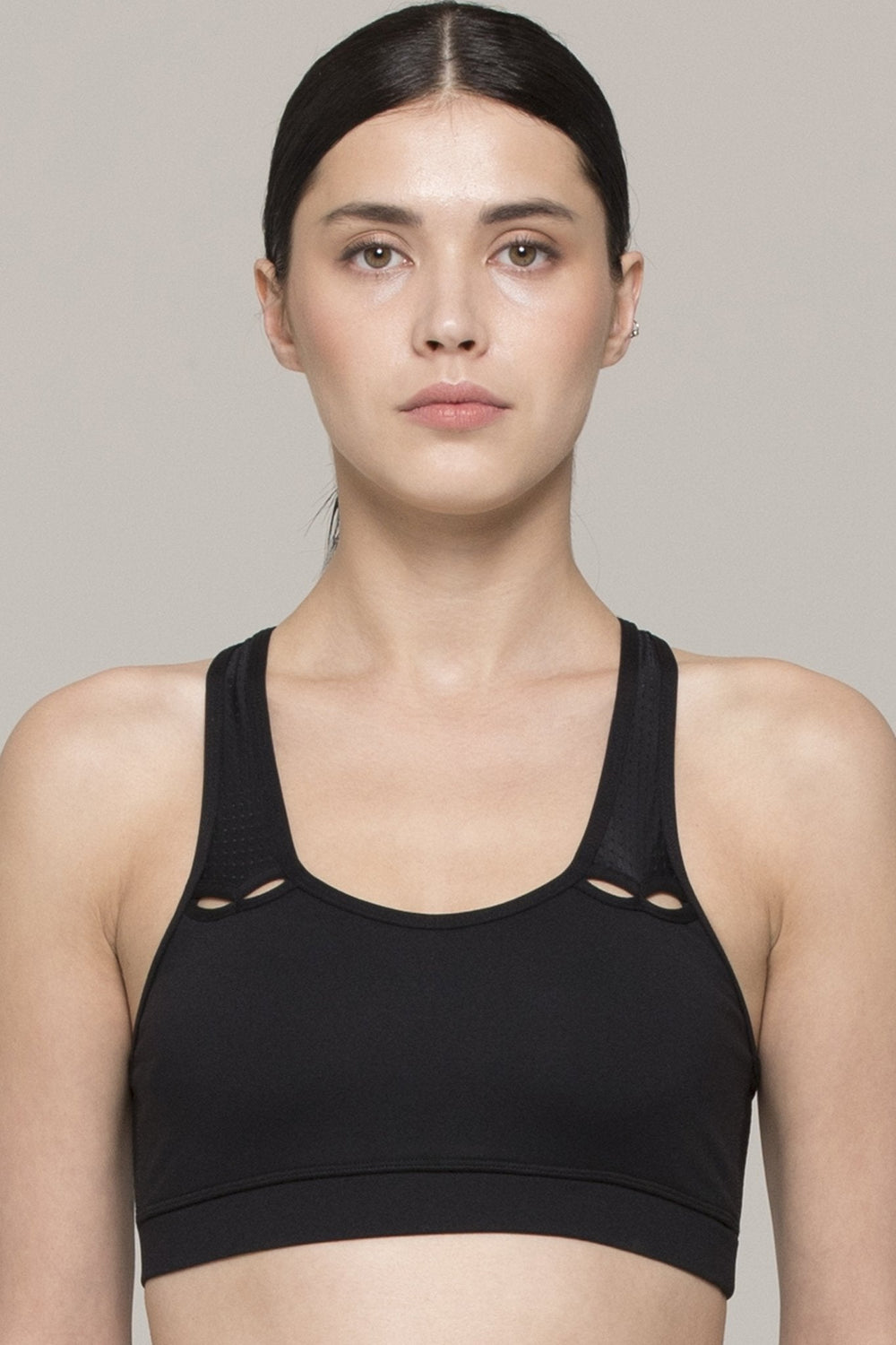 RESONANCE BRA 2.0, BLACK/PERFORATED BLACK MESH