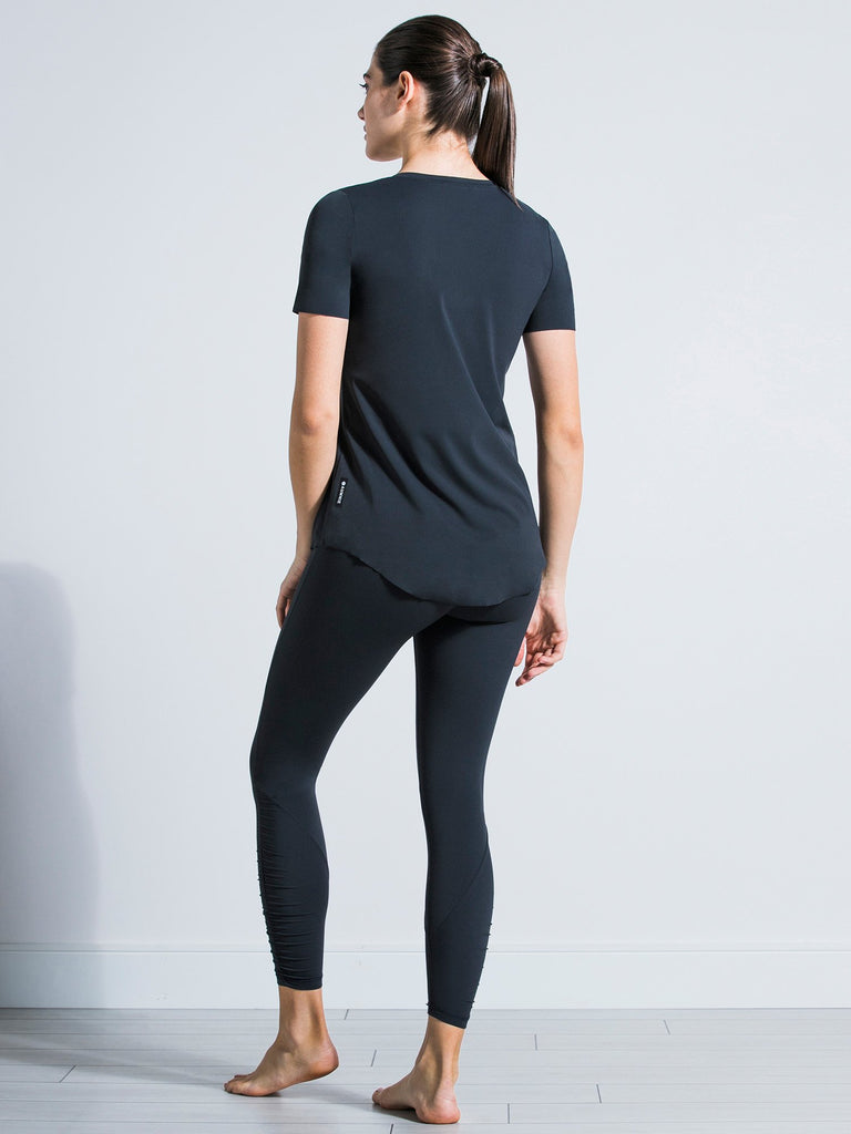 RELAXED NUDE TEE, MIDNIGHT GREY