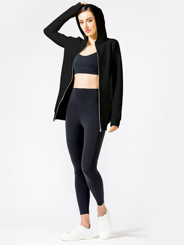 WEST COAST HOODIE, BLACK